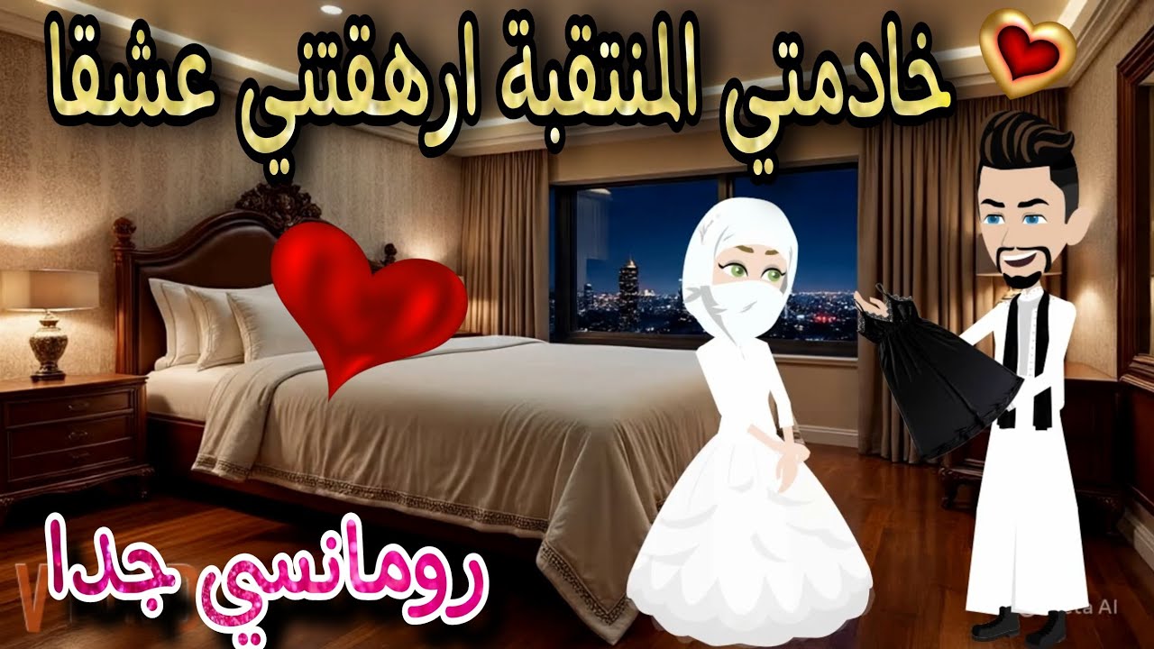 قصة كامله روعه♡خادمتي المنتقبه ارهقتني عشقا♡من اروع قصص الرومانسيه علي روايات منه#قصص ممتعه