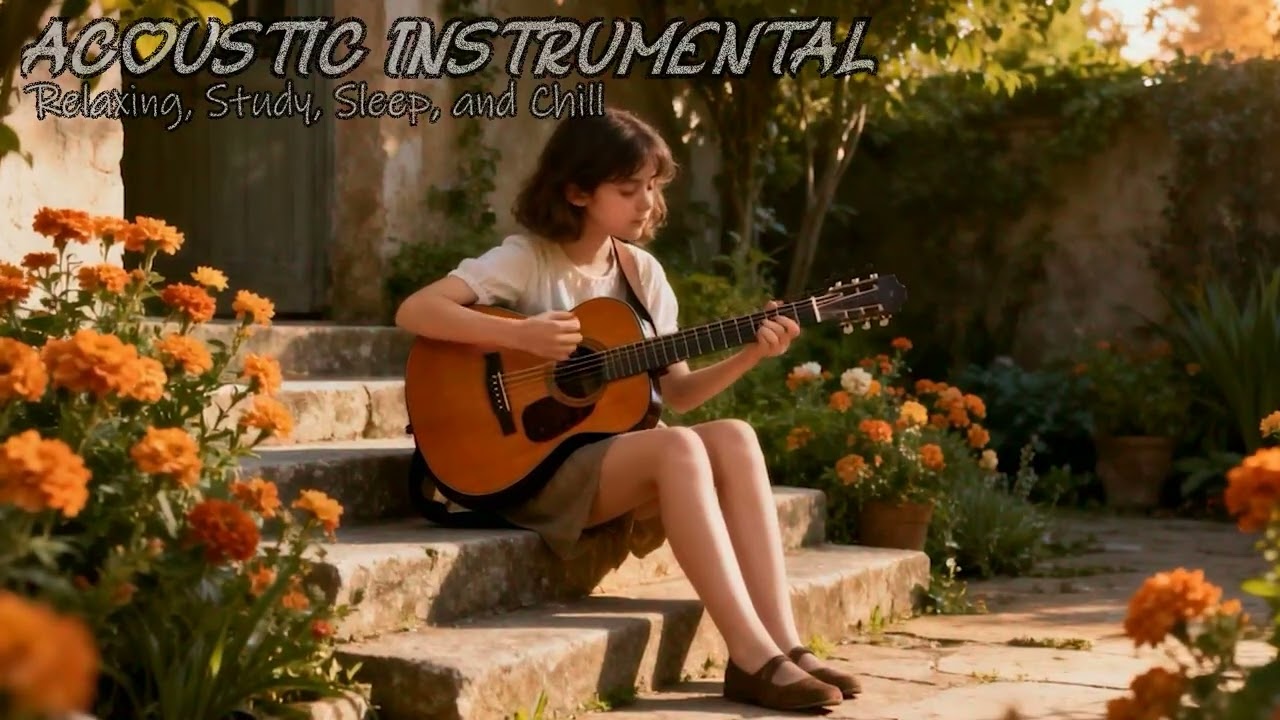 Relaxing Acoustic Guitar Instrumental 🎸 | Background Music for Focus & Calm 🌿