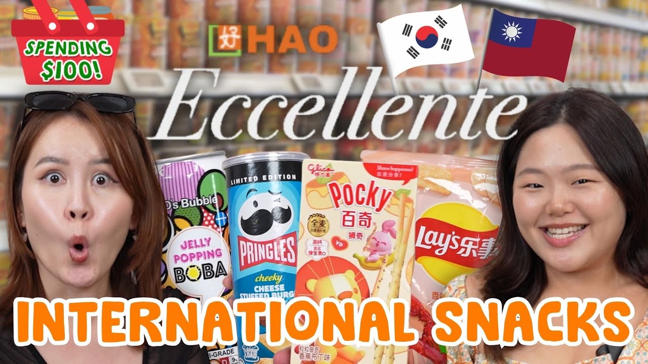We Spent $100 On Interesting China Snacks at HAOmart!