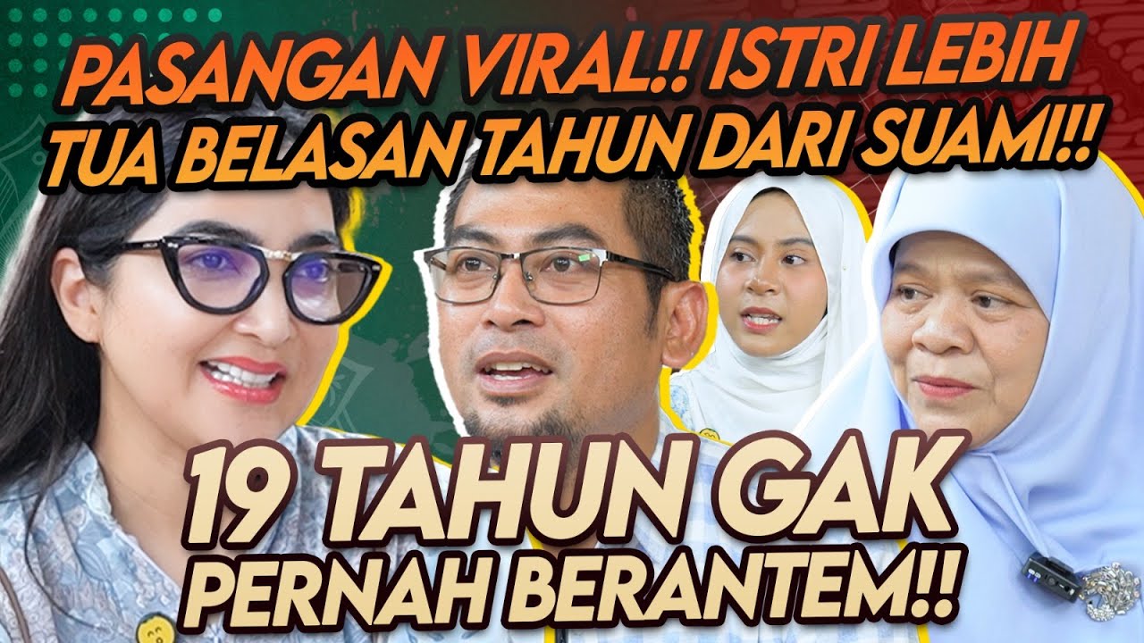 MESKI SELISIH JAUH! ISTRI LEBIH TUA DARI SUAMI! ANAK PERNAH MARAH KARNA DIBILANG IBUNYA SEPERTI INI!