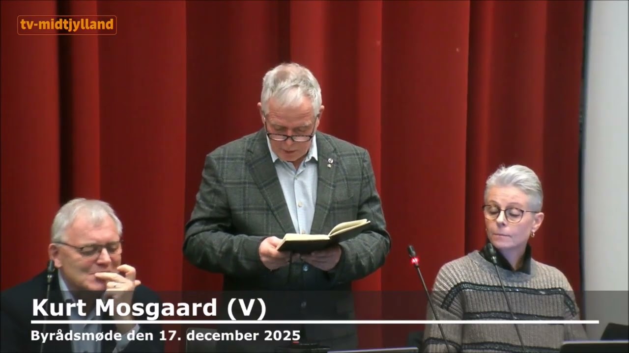 UGE 3-2: Byrådsmøde i Viborg Byråd, december 2025, del 2