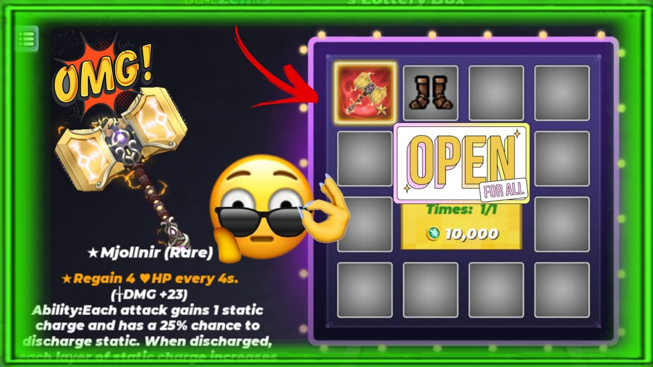 How to Open Lottery Box in Blockman Go Sky Block