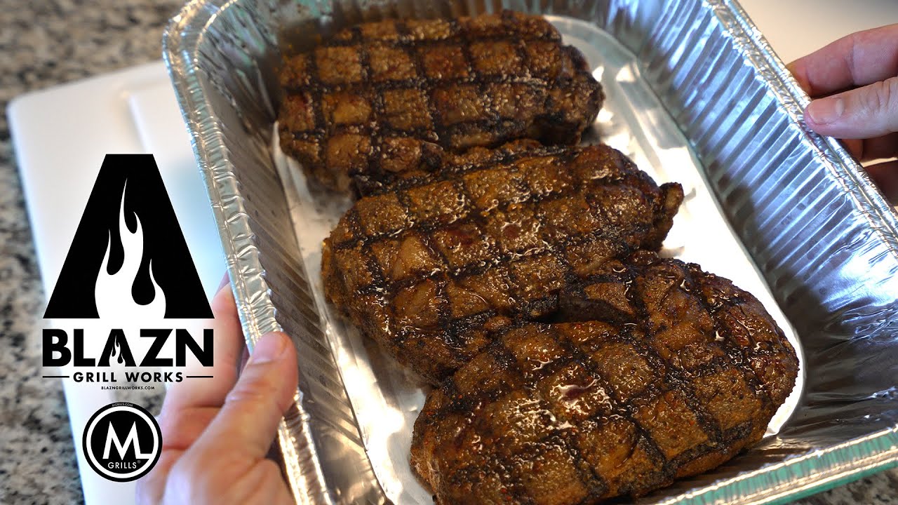 Grilling the PERFECT STEAK on your BLAZN Pellet Grill