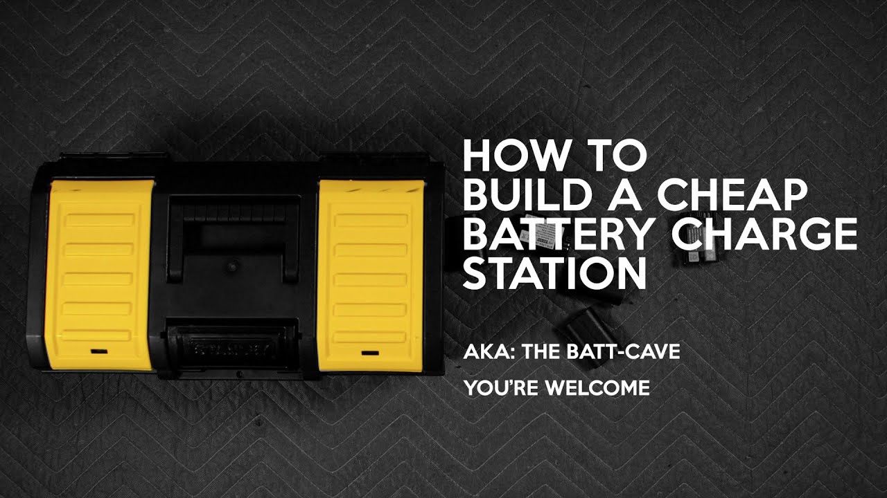 Charge Tons of Batteries On The Road! - Portable DIY Battery Charging Station