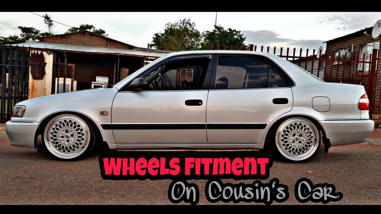 WHEELS FITMENT!!! (On Cousin's Car)