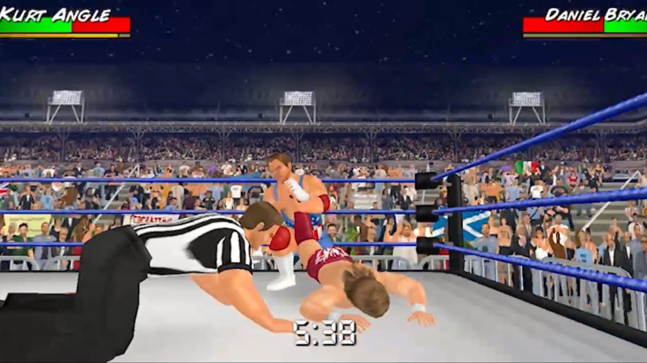 D.I.W Friday Night SD: Daniel Bryan vs Kurt Angle KOTR Semifinals Match