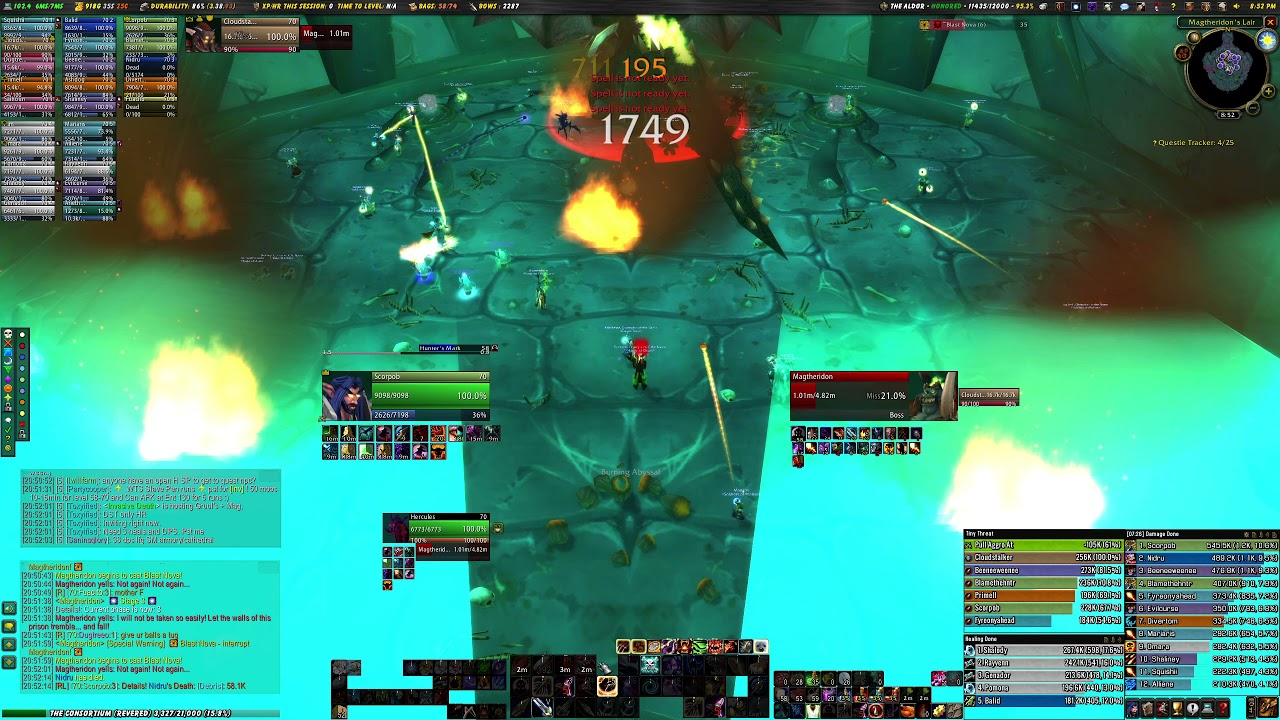Magtheridon (TBC Classic) BM Hunter PoV