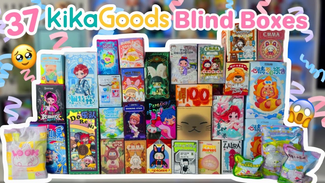 37 BLIND BOXES FROM KIKAGOODS *♡* LULU THE PIG, YUMO, BJD, PLUSH AND SO MUCH MORE!! *♡*