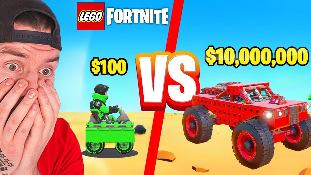 wer BAUT das bessere AUTO in Fortnite LEGO!