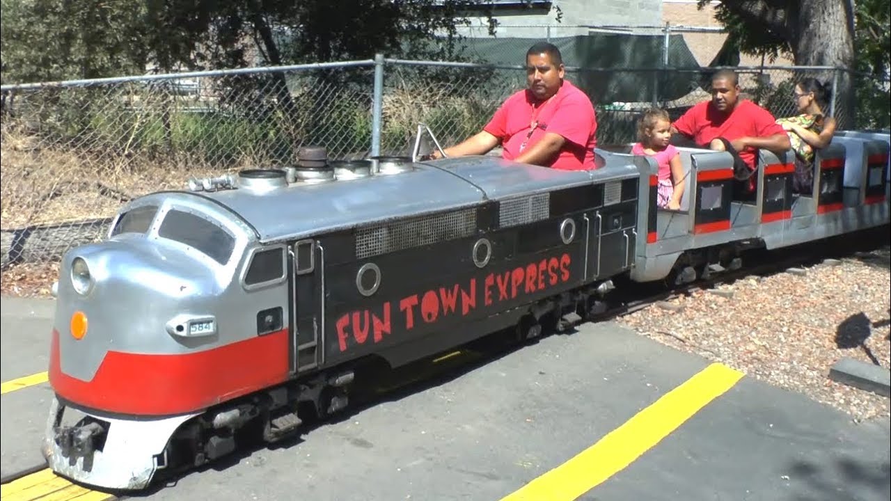 Fun Town Express (Allen Herschell Train) - Fun Town at Micke Grove