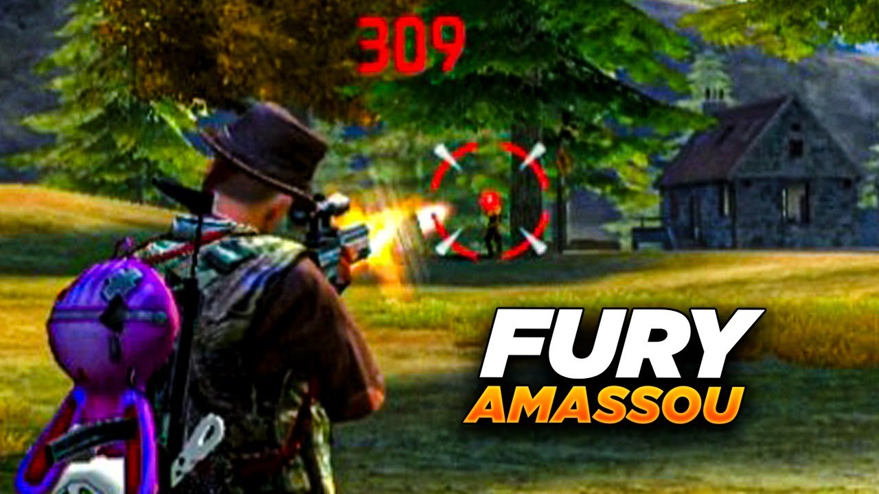 FURY AMASSOU NESSSA PARTIDA SOLO VS SQUAD!