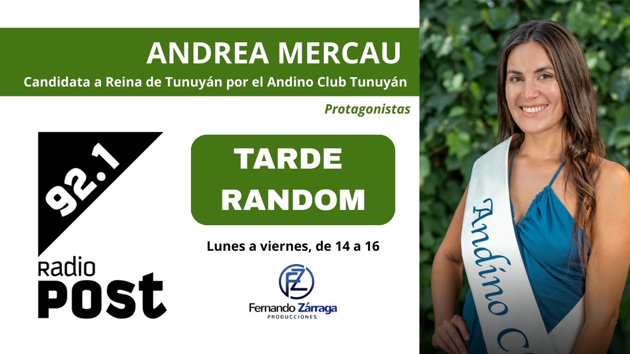 ANDREA MERCAU: la candidata madre x 2, profe, y amante de la Vendimia