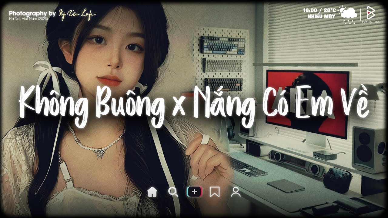 Nhạc Lofi Chill Triệu View | Không Buông x Nắng Có Mang Em Về | Em Cũng Có Nỗi Niềm Của Riêng Mình