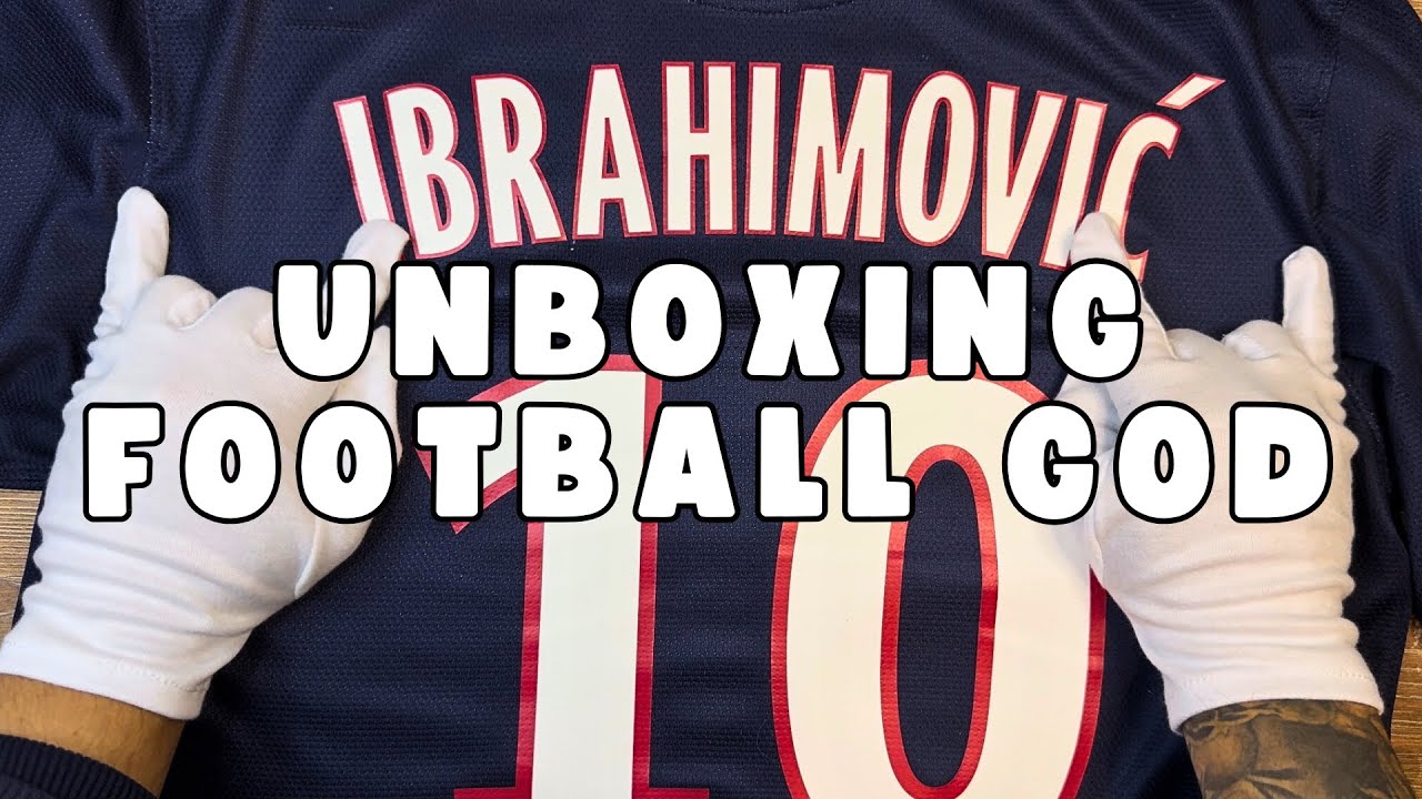 ASMR | Unboxing the Legendary 2012/13 PSG Jersey | Zlatan Ibrahimović #10 👑⚽🔵🔴