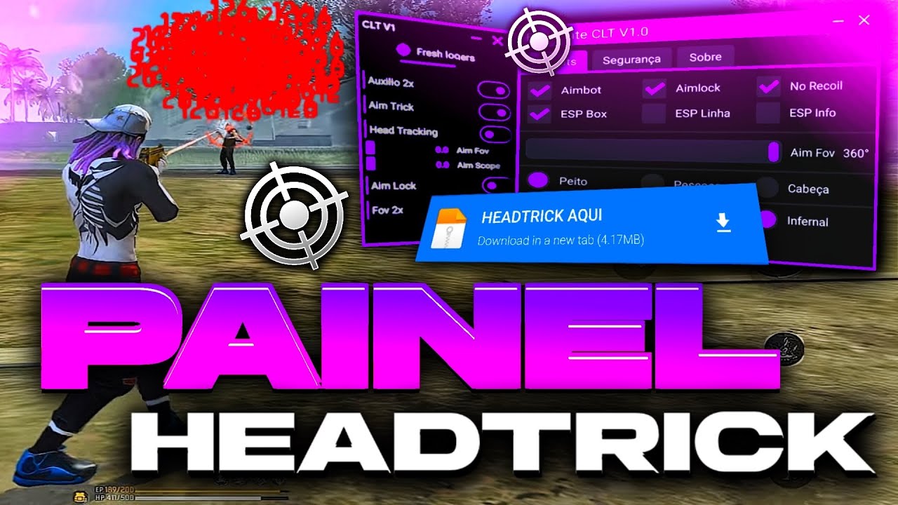 LINK DIRETO!!✅ PAINEL HEADTRICK XIT FF 100% HS PESCOÇO ANDROID E IOS IPA REGEDIT ANTBAN LINK DIRETO😈