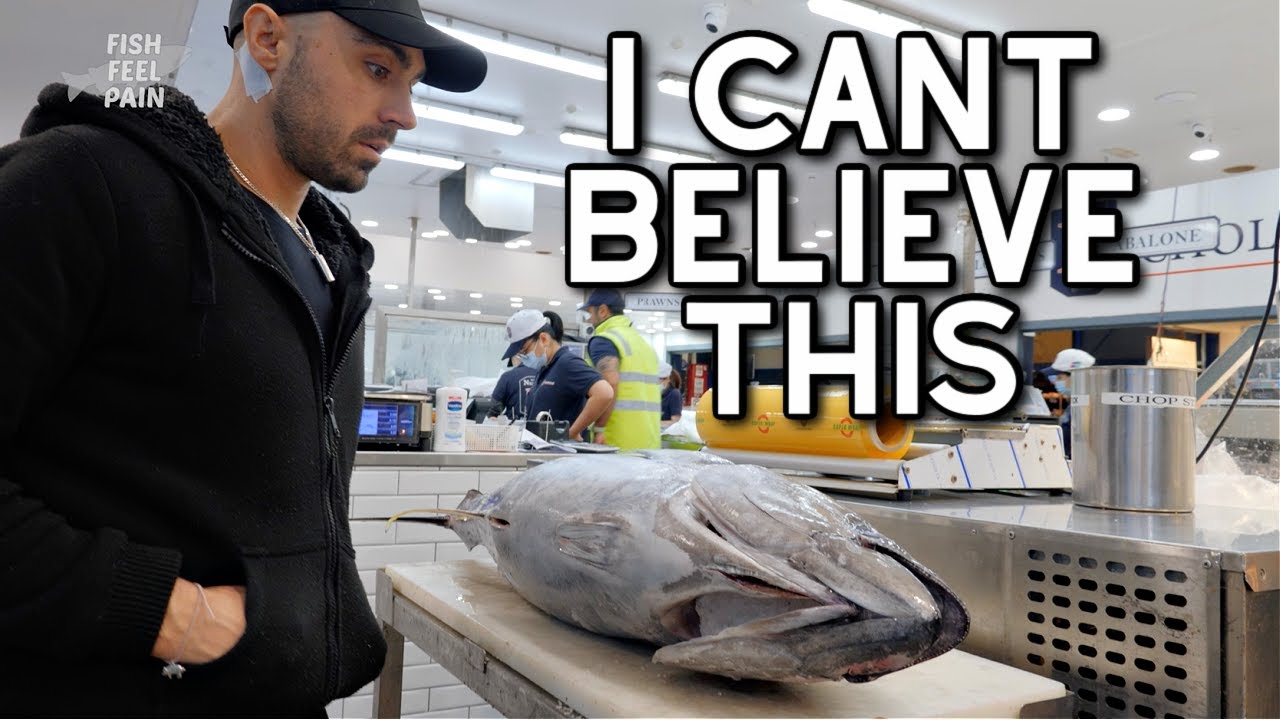 Vegan Visits Fish Market -