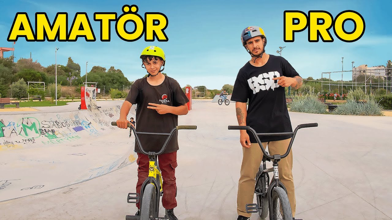 1 vs 10 Yıllık Bmx Sporcusu! Aradaki Fark Ne?