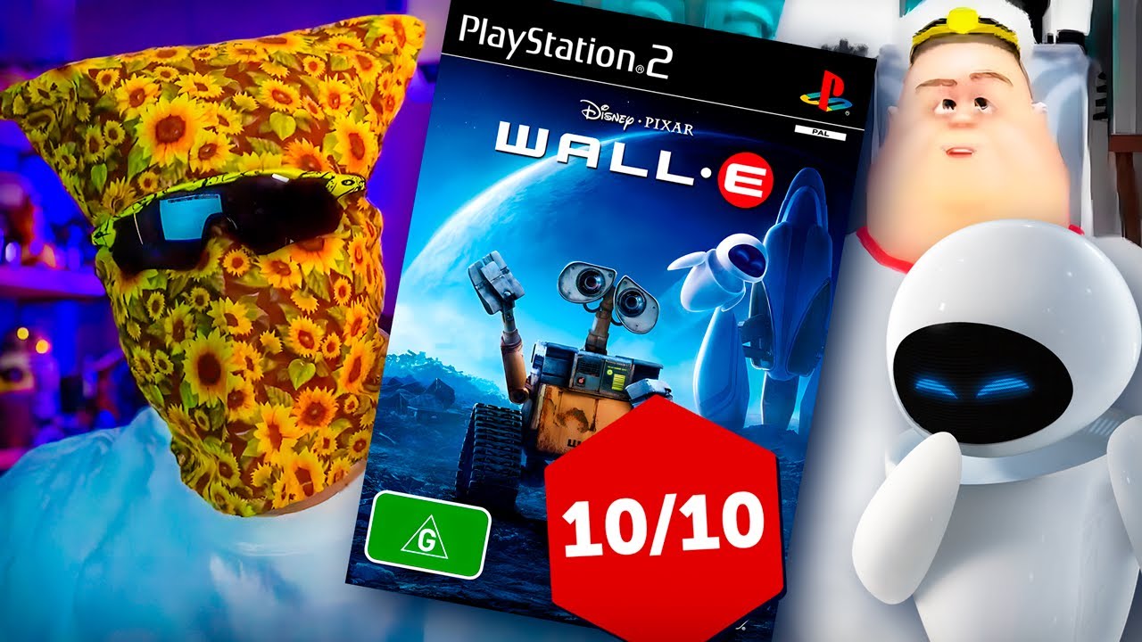 EL JUEGO DE WALL-E DE PS2 ES UNA JOYA