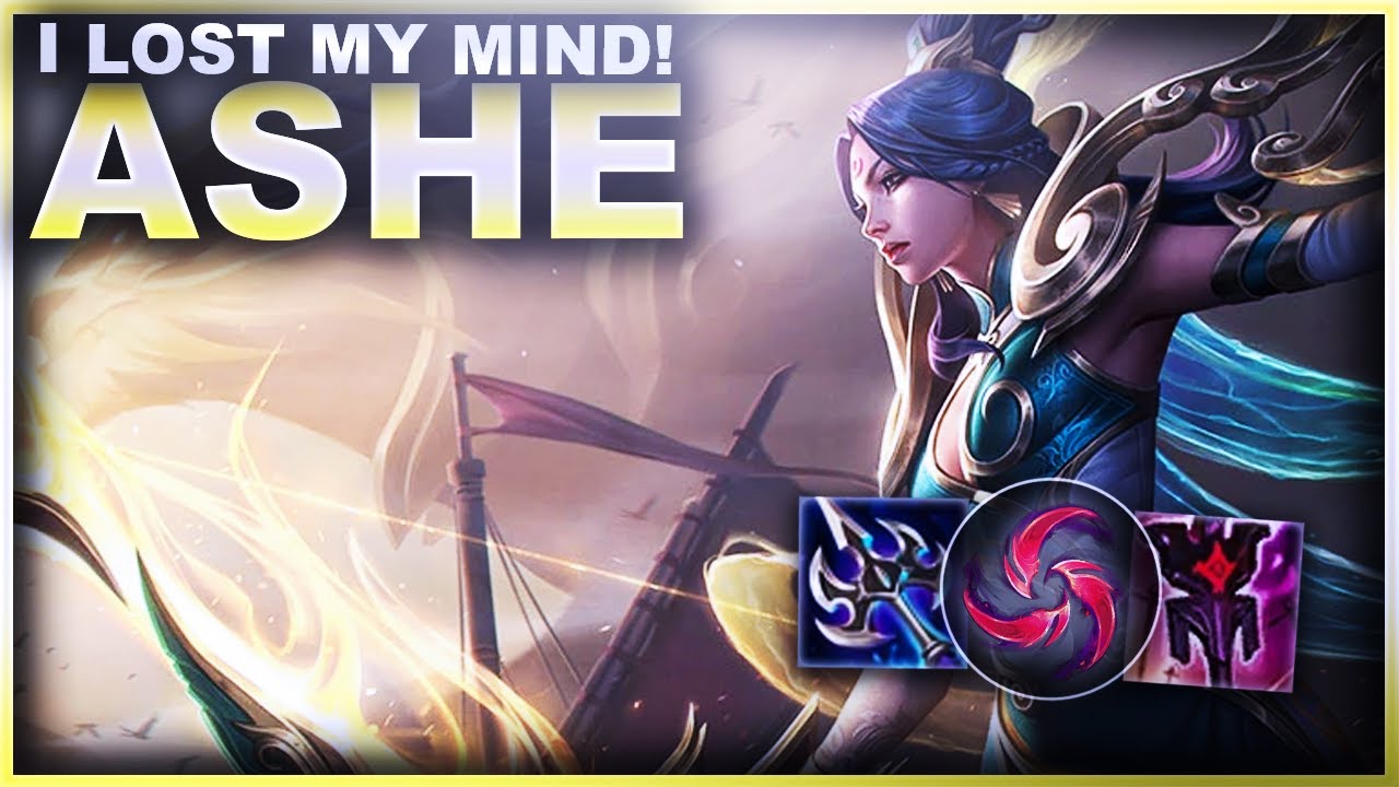 I LOST MY MIND AND PLAYED ASHE SUPPORT | League of Legends