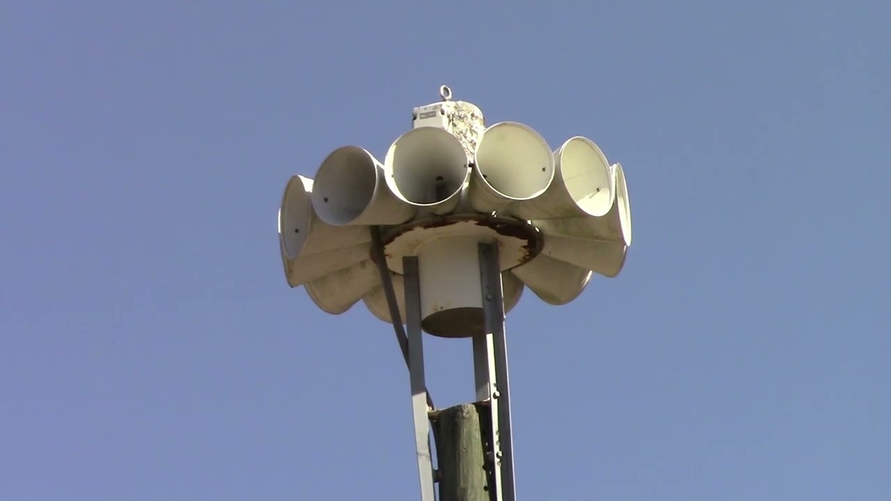 Federal Signal STH-10 Siren Test (Full Attack, Cleveland County, Lattimore, NC)