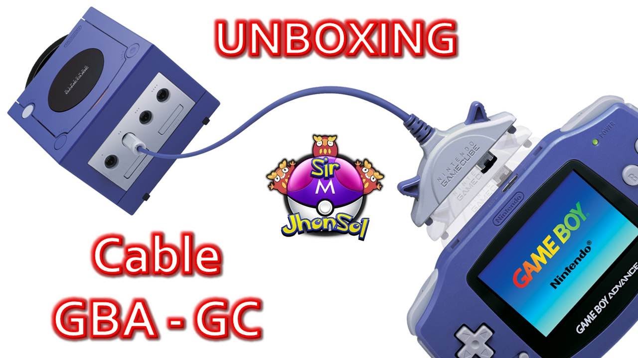 Unboxing Cable GameBoy Advance a Nintendo GameCube