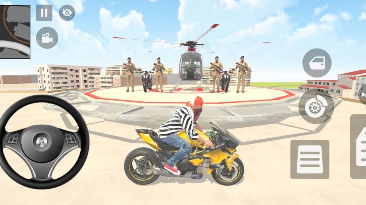 Franklin order by 1️⃣ Helicopter 🚁 3️⃣ Bike 4️⃣ Police man #azamgaming0023 