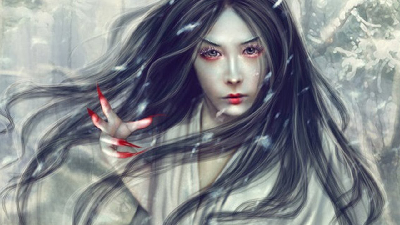 Yuki Onna 雪女 - Die japanische Schneefrau / Schneegeist | MythenAkte