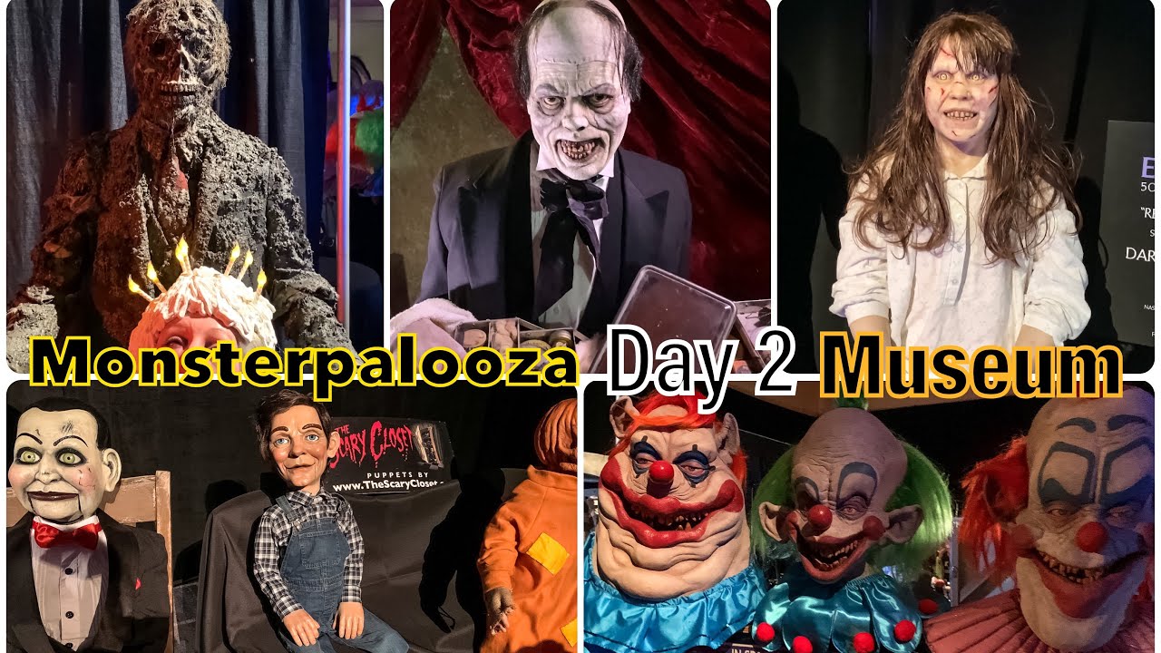 Monsterpalooza (2023) Day 2 Walkthrough || Museum & More!