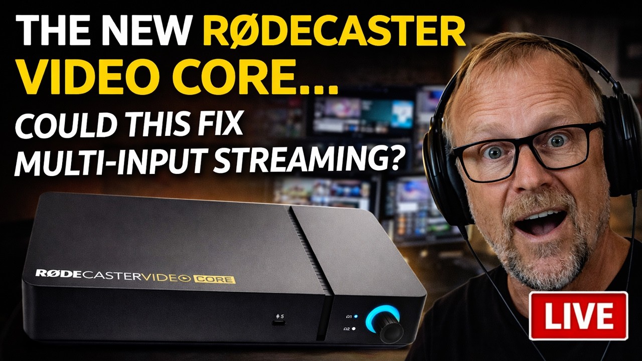 The New RØDECaster Video Core… Could This Fix Multi-Input Streaming?