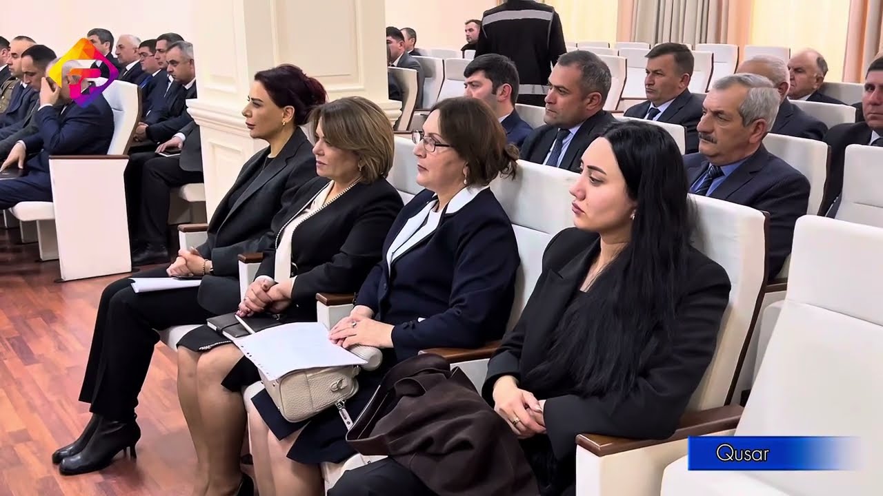 Qusar Rayon iİcra Hakimiyəti Başçısının Hesabat İclası. 2025.F/productıon