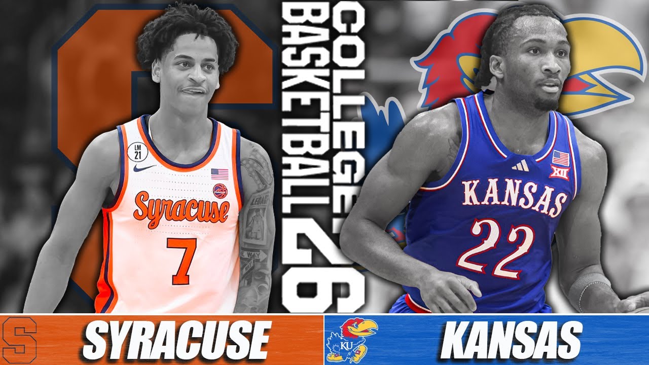 SYRACUSE VS KANSAS | PS5 College Basketball 26 | PS5 Gameplay