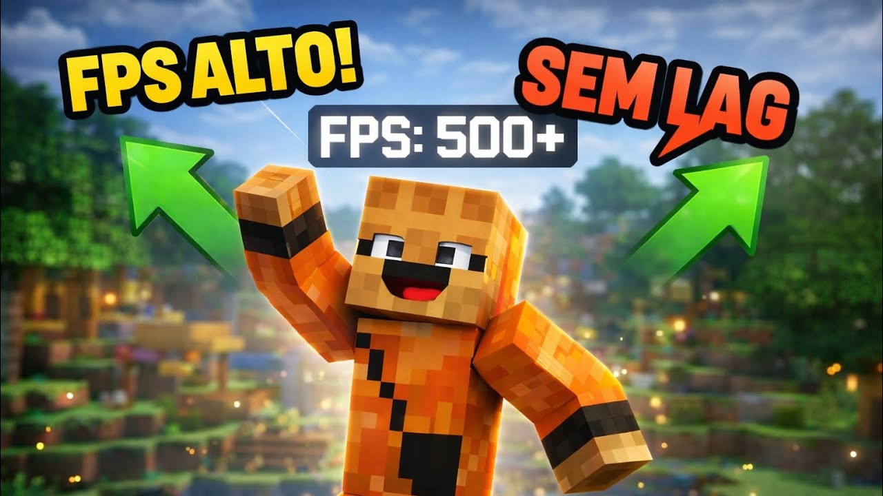 🎮 COMO AUMENTAR O FPS NO MINECRAFT (CELULAR) 🚀