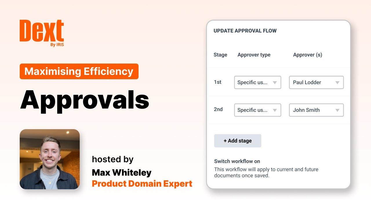 Maximising Efficiency: Set up approval workflows within Dext