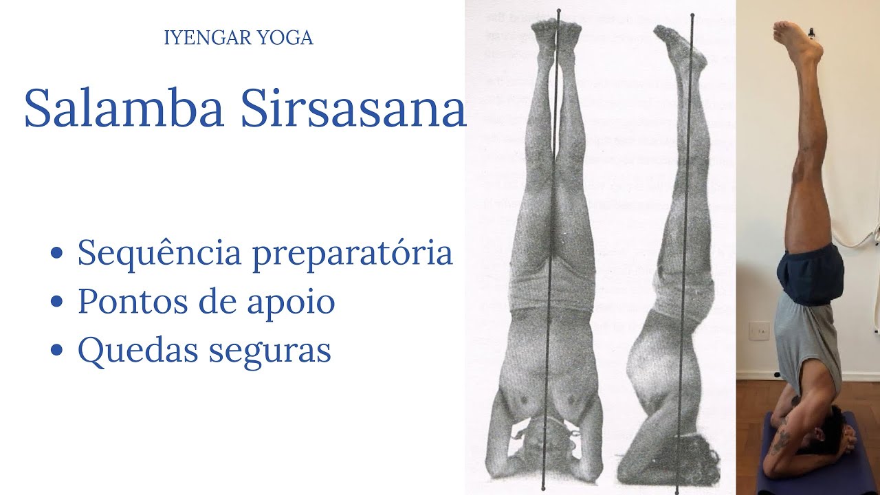 Como fazer Invertida sobre a Cabeça - Salamba Sirsasana 1