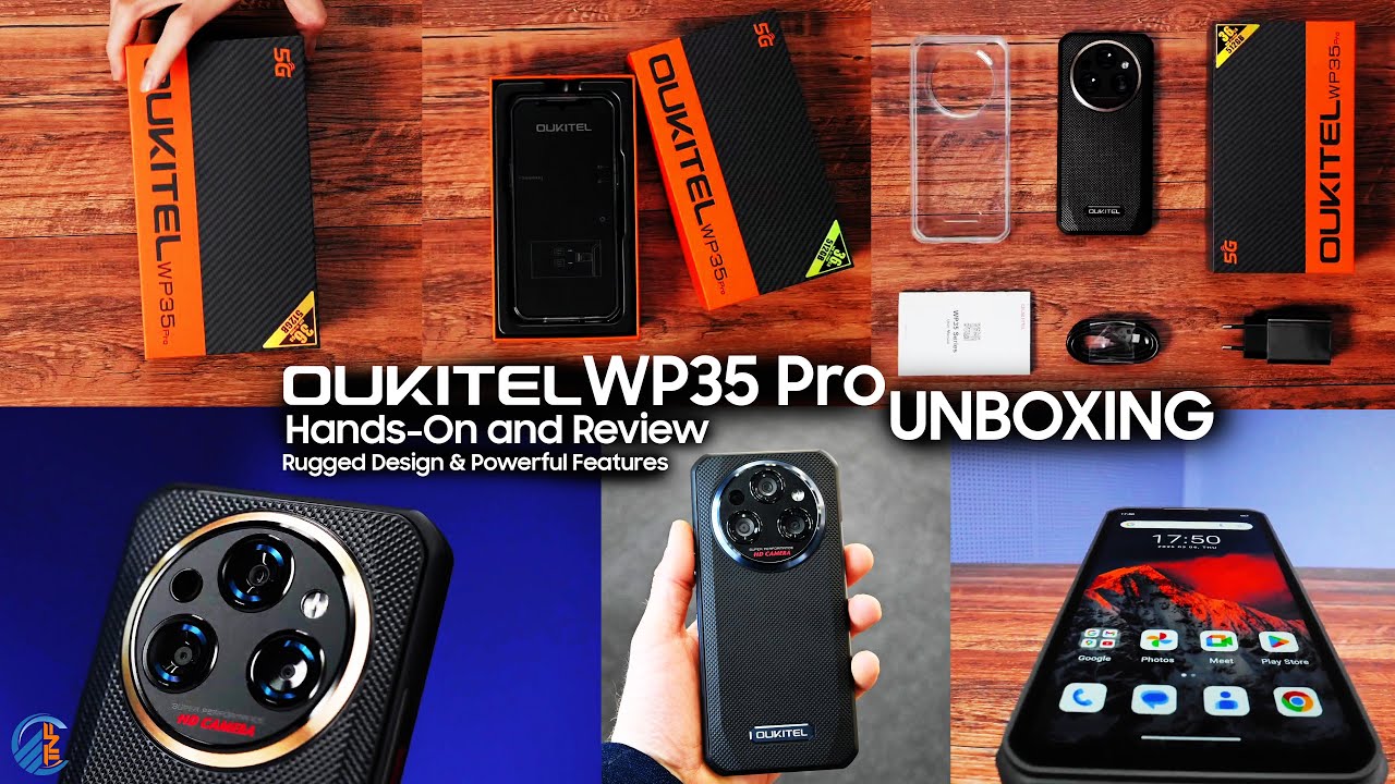 OUKITEL WP35 Pro Unboxing: Hands-On Review of Rugged Design & Must-Have Powerful Features!