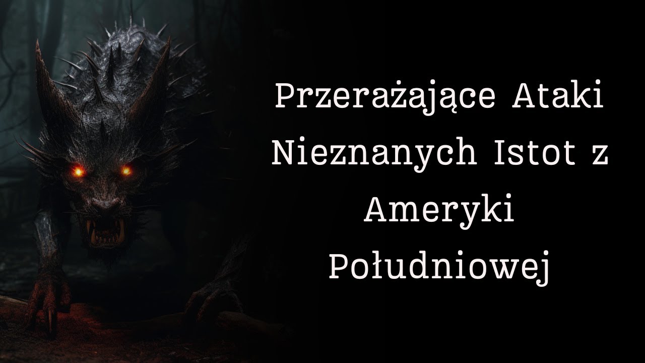 Przerażające i Brutalne Ataki Nieznanych Istot Na Ludzi w Ameryce Południowej i Środkowej