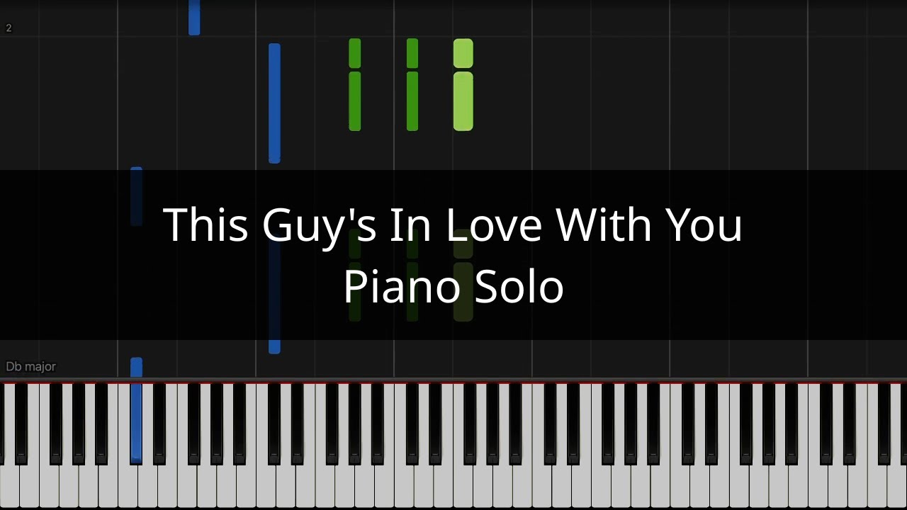 This Guy's In Love With You (Herb Alpert) - Piano Solo
