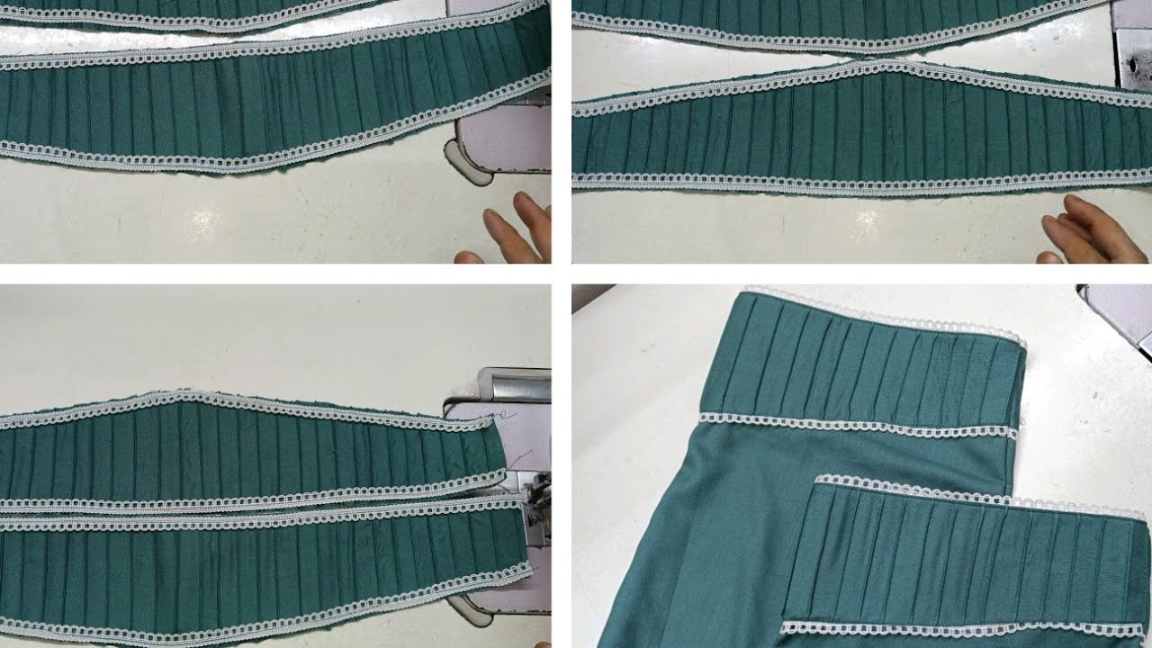 Trouser Mohri Design | Latest Pintuck Mohri Cutting & Stitching