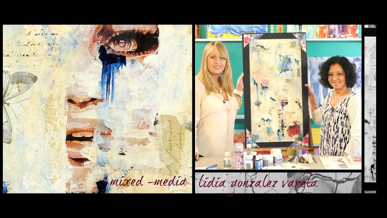 Mixed Media - Decoupage - Cuadro con tecnicas Mixtas -