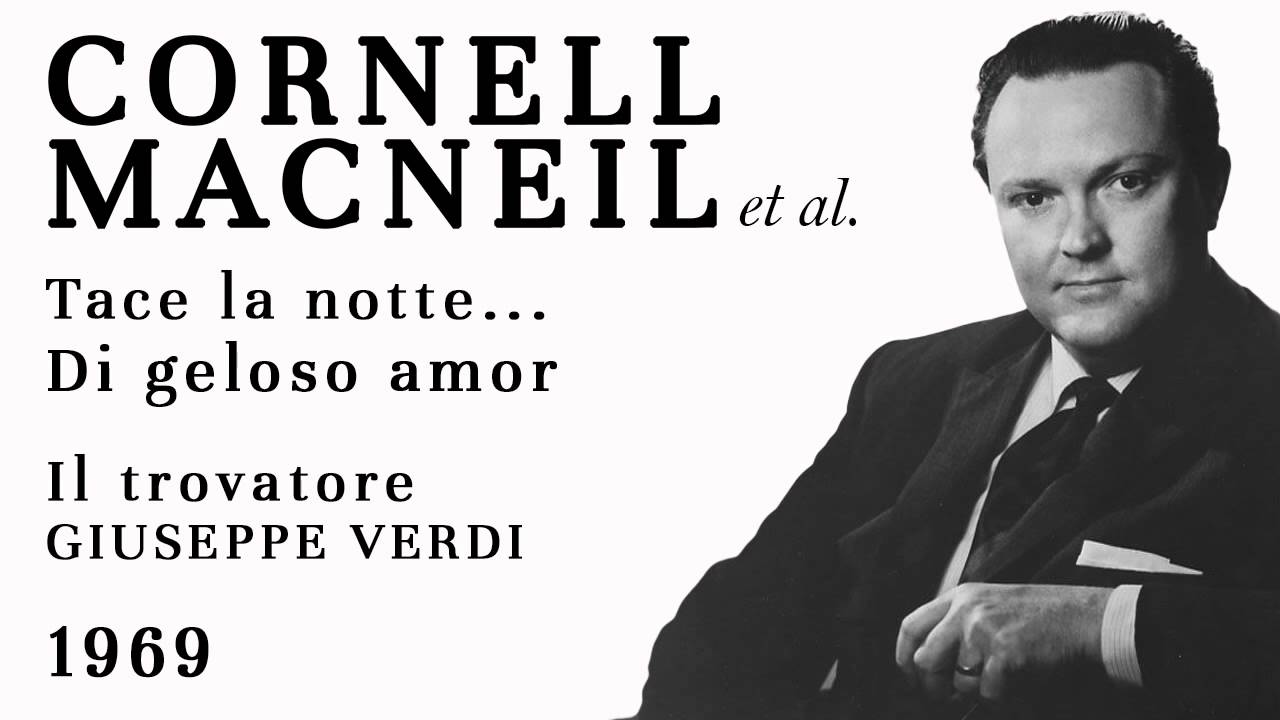 LIVE: Cornell MacNeil et al. - Act I Trio [Il trovatore]  - 1969