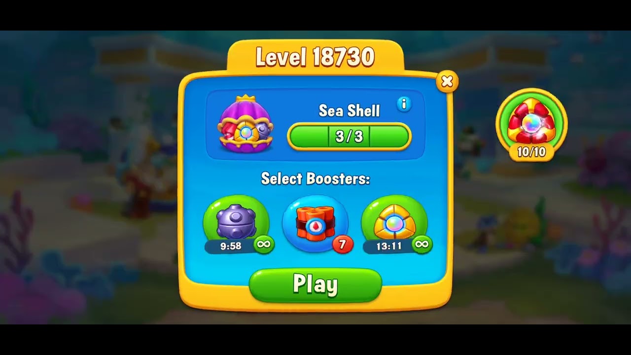 Fishdom level 18725 - 18732 gameplay #fishdom #gameplay  #games 
