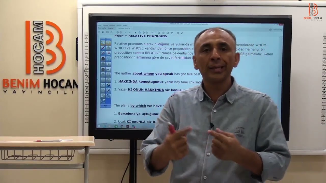 26 Sıfırdan Sınava YDS   YÖKDİL   YKSDİL   RELATIVE CLAUSE 2   Fatih ÇÖMEZ