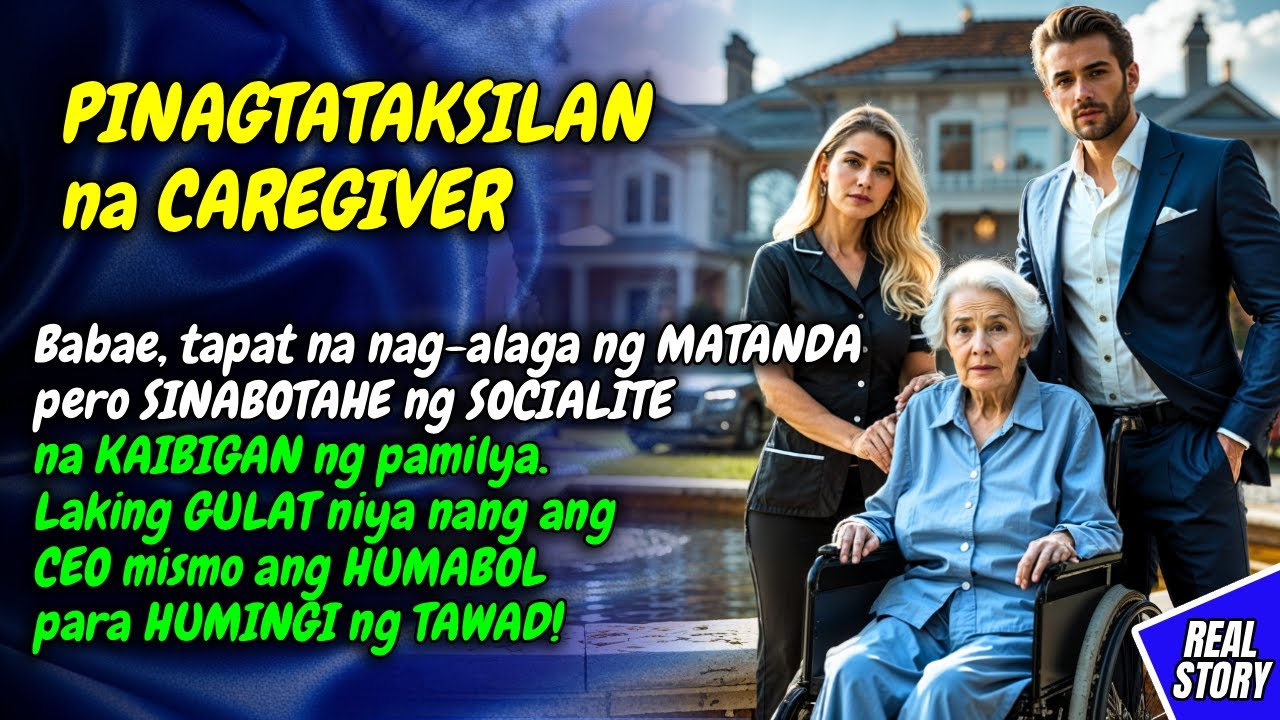 PROBINSYANANG CAREGIVER NAPAIBIG ANG MASUNGIT NA BILYONARYONG APO NG ALAGA NIYA