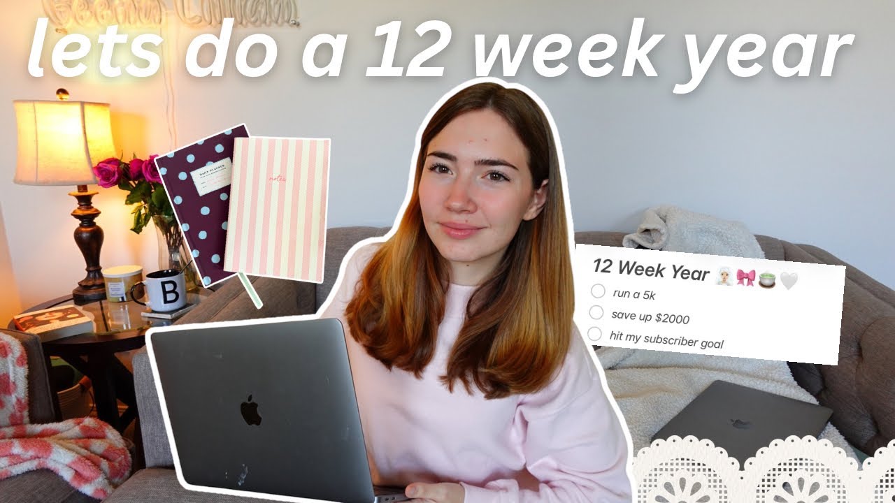 I'm hitting my yearly goals in the next 3 months, heres how you can too | 12 Week Year [ep. 1] 💌