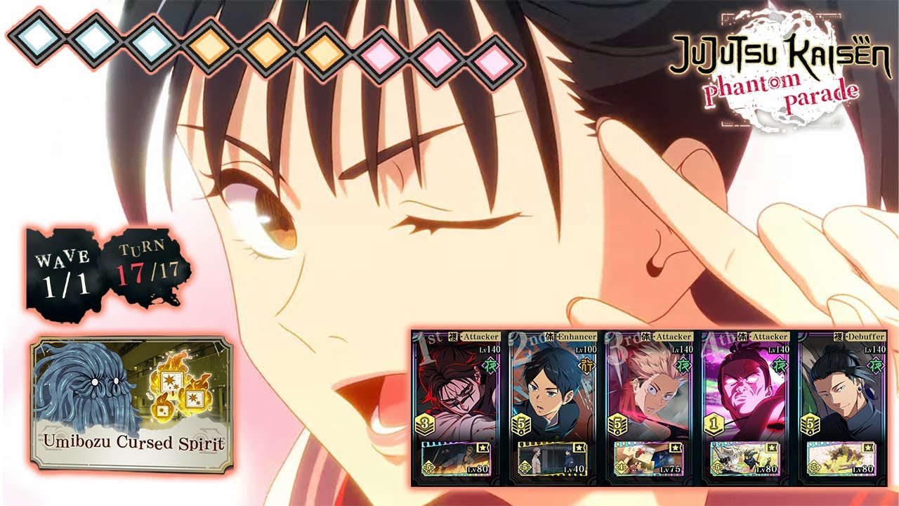 (JJK Phantom Parade) Hard Cursed Spirit Clean-up: VS Green - (Green Todo/Yuji)