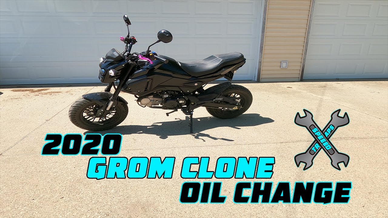 How to DO AN OIL CHANGE! | GROM CLONE