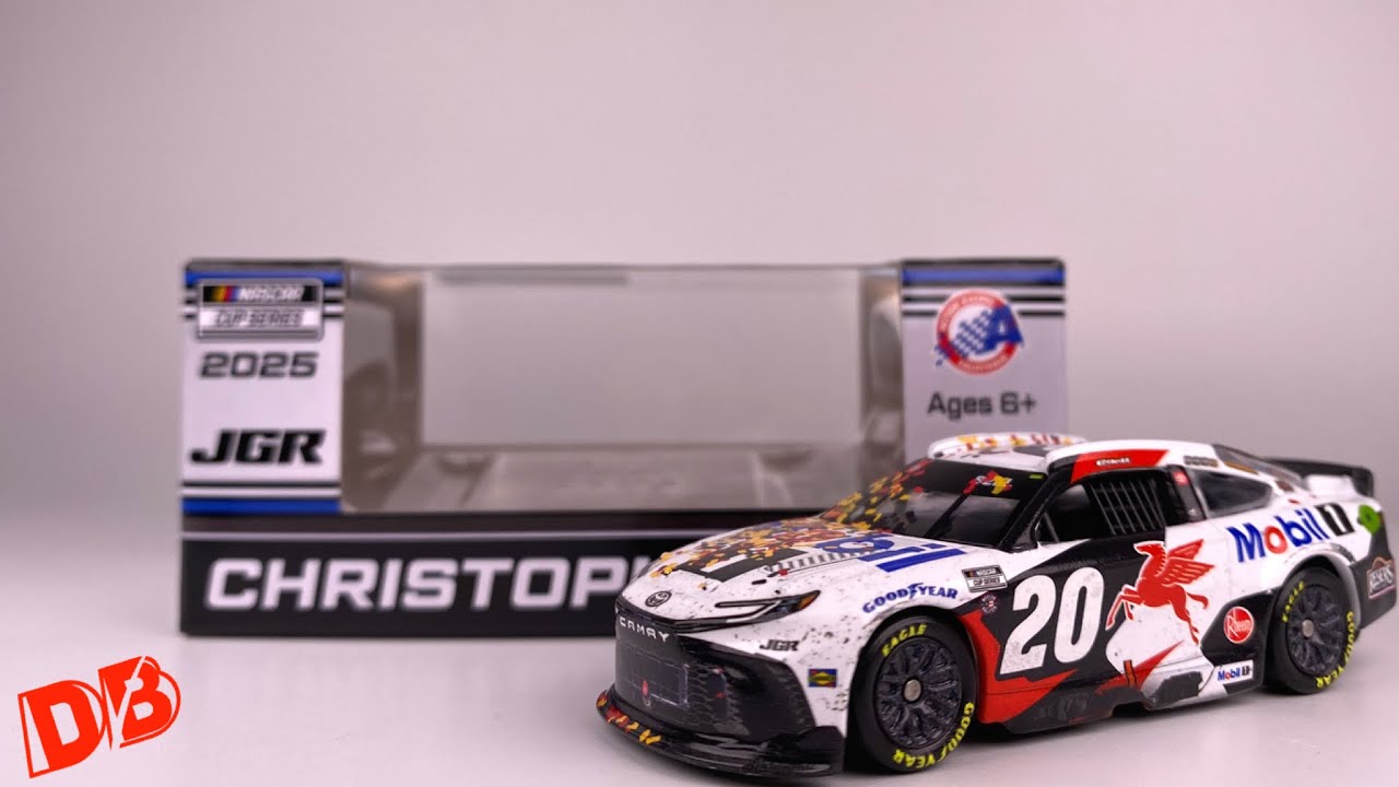 2025 CHRISTOPHER BELL NORTH WILKESBORO ALL STAR RACED WIN DIECASTBUFFET NASCAR DIECAST REVIEW 1/64