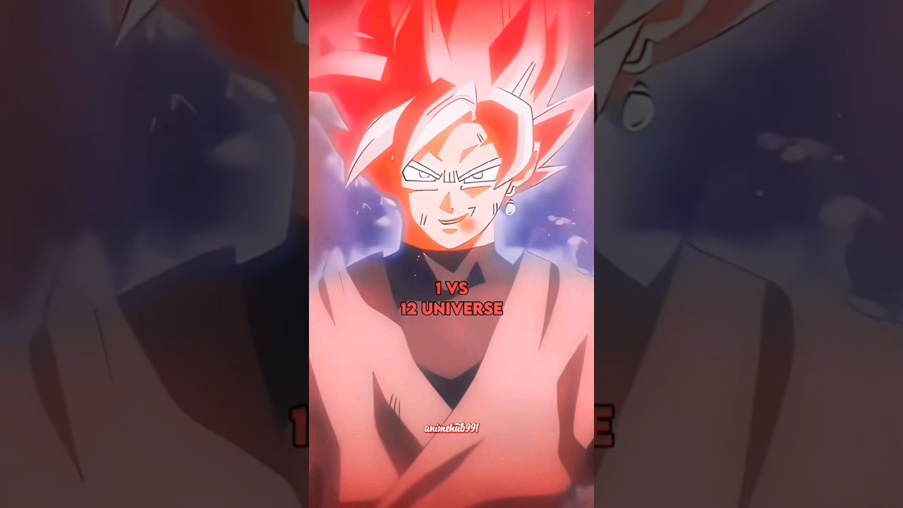 1 vs 12 universe #anime #animeedit #manga #blackgoku #goku edits#wgitachi