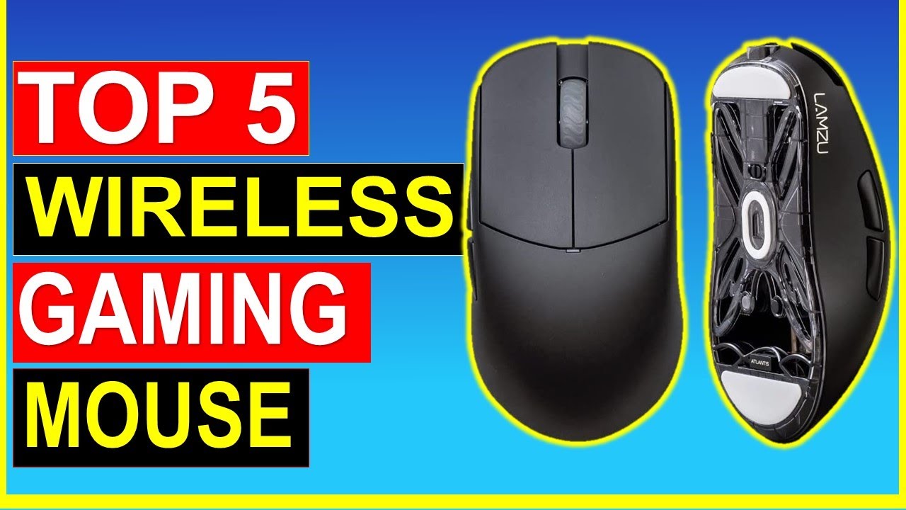 ✅Top 5 Best Wireless Gaming Mouse in 2023 | Best Wireless Gaming Mouse Reviews in 2023