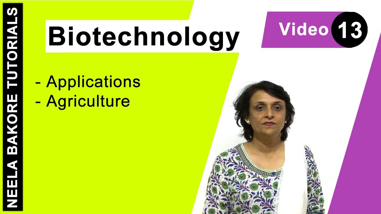 Biotechnology | NEET | Applications in Agriculture | Neela Bakore Tutorials